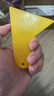 安俊晟小黃鏟硬刮板汽車(chē)貼膜三角刮板塑料小手帳貼紙防翹邊專(zhuān)用 三角1把 曬單實(shí)拍圖