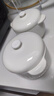 松發(fā)瓷器陶瓷燉盅隔水燉雙耳帶蓋家用烤梨盅燕窩專用蒸蛋盅瓦罐燉罐小湯盅 曬單實(shí)拍圖