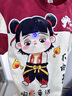 富羅迷（follow me）兒童套裝男短袖套裝新款兒童哪吒衣服潮酷薄款兩件套兒童套裝 藏青色柔軟透氣 藏青色柔軟透氣 90 CM 曬單實(shí)拍圖