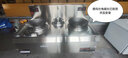德瑪仕（DEMASHI）大功率商用電磁大炒爐大鍋灶學(xué)校單位食堂 15kw雙頭單尾爆炒爐HW-SXC15C-01（304材質(zhì)） 曬單實(shí)拍圖