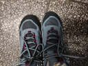 迪卡儂（DECATHLON）鞋男女登山鞋戶外防水防滑春秋高幫靴QUS MH100-NEW 女款中幫-松灰色 36 曬單實拍圖