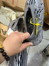 阿迪達(dá)斯yeezyfoam水泥灰椰子夏季清涼運(yùn)動(dòng)洞洞鞋IE4931UK1146 曬單實(shí)拍圖