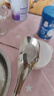 如山元寶勺子316L不銹鋼兒童寶寶喂飯勺子餐勺長(zhǎng)柄湯勺調(diào)羹湯匙 曬單實(shí)拍圖