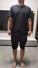 京東京造t恤男短袖男士t恤夏衣服男裝白小T男女 蘇超定制 黑色 XL 曬單實拍圖