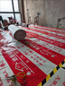 武陽(yáng)崇福地磚保護膜裝修特厚4mm瓷磚木地板防護膜墊凈味地膜2mm地面保護膜 四層合金亮膜EA棉2.5mm厚 20平方+30米專(zhuān)用膠帶+裁刀 曬單實(shí)拍圖