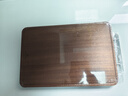 雙槍烏金檀木整木菜板 百年齡砧板家用切菜案板抗菌實(shí)木菜板50*33*2.5 曬單實(shí)拍圖