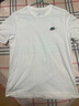 耐克（NIKE）男子經(jīng)典款休閑透氣棉上衣刺繡圓領(lǐng)套頭衫短袖運(yùn)動(dòng)T恤 AR4999-101 M 曬單實(shí)拍圖