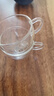 康韻（KANGYUN）玻璃茶具杯品茗杯帶把主人杯單杯耐熱玻璃小茶杯功夫茶杯個(gè)人杯 12手把杯（6個(gè)裝） 曬單實(shí)拍圖