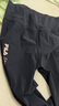 FILA【涼感】斐樂(lè)兒童童裝褲子2025年夏新款女童運(yùn)動(dòng)緊身針織長(zhǎng)褲 RD寶藍(lán)-NV 165 曬單實(shí)拍圖