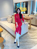 泰勒馬丁新中式旗袍改良敬酒服2025新款新娘結(jié)婚禮服訂婚回門服嫁衣 QP12(僅女裝) S 曬單實(shí)拍圖