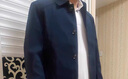 CAIDEN KETCH男裝品牌夾克男士外套2025春秋季新款中年爸爸裝商務(wù)休閑翻領(lǐng)風(fēng)衣 高檔深藍(lán)色 【現(xiàn)貨速達(dá)】 XL 180 曬單實(shí)拍圖