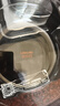 LeBoLeBo微波爐加熱專用器皿蒸雞蛋羹碗湯碗泡面熱飯容器高硼硅玻璃碗帶蓋 1.4升 一蓋多用 微波爐烤箱可用 曬單實拍圖