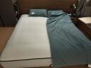夜海A類硅膠涼席床笠可機(jī)洗夏季軟涼席海潮藍(lán)1.8米【創(chuàng)新硅膠填充】 曬單實(shí)拍圖