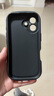 索仄適用蘋果16/15/14/13手機殼 iPhone12/11全包pro防摔max新款ins風高級泡芙硅膠軟殼簡約愛心女款 【酷炫黑】HAPPY愛心-贈保護膜 蘋果16 曬單實拍圖