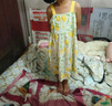 迪士尼夏連衣裙2025新款裙子女孩印花女童碎花裙PBZPL3057 夢幻粉 140 曬單實拍圖