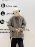 馬克華菲美式復(fù)古長袖衛(wèi)衣男款秋冬新款設(shè)計感小眾拼接撞色高品質(zhì)男生外套 卡其色 XL 曬單實拍圖
