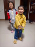 G.DUCKKIDS男童寶寶春秋裝套裝三件套2024新款1一2-3周歲半童裝嬰兒衣服外套 桔紅色 英文DAKE襯衣三件套 【80碼】高75cm內(nèi) 1歲內(nèi) 曬單實(shí)拍圖