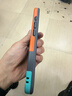 閃曼巴 純邊框編透氣散熱16pro適用于iPhone14Promax蘋果13硅膠12Pro全包11撞色XSMAX邊框15pro軟手機(jī)殼 糖果撞色邊框【橙藍(lán)色】 iPhone 16 曬單實(shí)拍圖