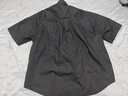 森馬（Semir）短袖襯衫男純棉襯衣繡花內(nèi)搭上衣情侶2025新款夏裝寬松 黑色90001 M 曬單實拍圖