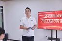 以羽polo衫工作服定制短袖京東快遞外賣(mài)配送工裝文化衫T恤訂做logo 【時(shí)尚涼爽冰絲棉】大紅 XL 曬單實(shí)拍圖