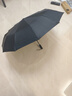 RAINLITE全自動雨傘成人便攜大號加固抗風傘折疊傘商務(wù)防曬晴雨兩用太陽傘 96骨加大加固晴雨兩用----藏青色 曬單實拍圖