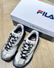 斐樂(lè)（FILA）【楊冪同款】女鞋芭蕾2老爹鞋2025夏季新款跳跳德訓(xùn)休閑運(yùn)動(dòng)鞋 星白/太空銀-GS 38.5 曬單實(shí)拍圖