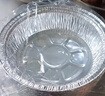 特美居（temeiju）空氣炸鍋錫紙盤食品級空氣炸鍋專用紙戶外錫紙碗燒烤18.5cm*30只 曬單實(shí)拍圖