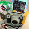 富士（FUJIFILM）instax wide400拍立得寬幅照相機(jī)相片相紙一鍵拍攝傻瓜相機(jī) wide400原野綠 官方標(biāo)配(含20張相紙)+手繩底座套裝 曬單實(shí)拍圖