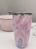 SWELL保溫杯咖啡杯大容量不銹鋼保溫水杯七夕開學(xué)禮物玫瑰晶洞530ml 曬單實(shí)拍圖