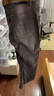 ABLE JEANS【直筒滑板褲】立體膝男裝褲子基礎(chǔ)時(shí)尚寬松牛仔褲男 煙灰 30 /34 曬單實(shí)拍圖