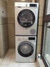 西門子（SIEMENS）iQ300洗烘套裝 10kg 智能除漬  強(qiáng)效除螨 滾筒洗衣機(jī)+10kg 熱泵烘干機(jī)  108AW+D80W 家電國家補(bǔ)貼 曬單實(shí)拍圖