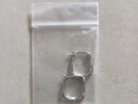 Lnieer999足銀高級感法式耳環(huán)女耳扣2025新款爆款耳圈輕奢小眾設(shè)計耳飾 【999足銀】幾何簡約耳環(huán) 曬單實(shí)拍圖