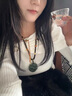 喜玉枝藏式精編和田玉雙面貔貅吊墜項(xiàng)鏈男女款高檔玉佩掛墜七夕禮物 元寶貔貅 曬單實(shí)拍圖