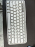 羅技（Logitech）時(shí)尚系列 K380 鍵盤 藍(lán)牙辦公鍵盤 無(wú)線鍵盤 女友 便攜超薄鍵盤 筆記本鍵盤 煙云灰 曬單實(shí)拍圖