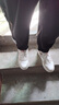 安踏女鞋輕松板鞋厚底小白鞋秋季新款皮面防潑水休閑輕便運動(dòng)鞋 【軟萌櫻花粉】-小紅書(shū)爆款 37.5 【官方正品-假一賠十】 曬單實(shí)拍圖