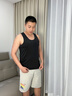 羅蒙3件冰絲背心男10A級抗菌夏季男士無痕薄款休閑運動打底衫跨欄 曬單實拍圖
