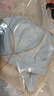 奶糖派小睫毛大胸顯小全罩杯顯瘦收副乳內(nèi)衣超薄輕盈可愛送女友七夕內(nèi)衣 霜藍色【贈防凸點棉墊】 85B 曬單實拍圖