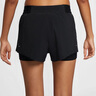 耐克（NIKE）Swift Dri-FIT 女子速干中腰二合一跑步短褲 HJ5377-010 XL 曬單實(shí)拍圖