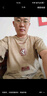潮天士美式復古重磅麂皮絨短袖t恤男寬松半袖圓領(lǐng)T恤夏季大碼垂感體恤 炭燒咖啡色 M【130-145斤】 曬單實(shí)拍圖