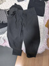蕉內(nèi)（Bananain）【王一博同款】非常褲503Regular男士長褲春季錐形商務(wù)休閑褲子 【王一博同款】黑色 S 曬單實拍圖
