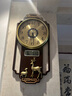 康巴絲（Compas）掛鐘客廳新中式時鐘石英鐘 3349 咖木色（自動對時款）64cm 曬單實拍圖
