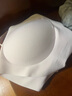 蕉內【趙露思同款】511C小波浪女士?jì)纫卤z涼感聚攏無(wú)痕無(wú)鋼圈文胸罩 蘭花冰 M （70C/75A/75B） 曬單實(shí)拍圖