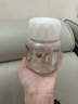 Next Kiss英國(guó)聯(lián)名胖胖杯豆?jié){杯迷你玻璃杯女便攜水杯帶刻度牛奶咖啡搖搖杯 珍珠白 300ml 曬單實(shí)拍圖