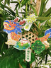 端午節(jié)手工竹編龍舟艾草掛件非遺diy材料包端午幼兒園活動(dòng)掛飾 （端午紅龍）竹編DIY套裝 曬單實(shí)拍圖