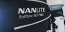 南光（NANLITE）FC-60B/120B雙色溫攝影燈 移動便攜外出拍攝led補光燈  直播短視頻采訪人像常亮燈 FC-120B+60八角柔光箱（蛋格）+燈架 曬單實拍圖