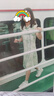 ASK JUNIOR女童連衣裙2025夏裝新品兒童國風(fēng)漢服裙薄款透氣青少年旗袍 曬單實(shí)拍圖