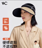 VVC成毅推薦防曬遮陽帽空頂帽遮臉防紫外線遮陽女帽子成人款-撞茶 曬單實拍圖