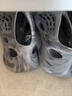 阿迪達斯yeezyfoam水泥灰椰子夏季清涼運動洞洞鞋IE4931UK740.5 曬單實拍圖