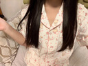 莫代爾睡衣女士夏季薄款卡通短袖短褲套裝少女甜美寢室學(xué)生夏天家居服 X18 L 【100-120斤】 曬單實(shí)拍圖