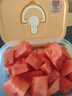 沃德百惠（WORTHBUY）飯盒食品級(jí)分格便當(dāng)盒可微波加熱飯盒上班族學(xué)生便攜專用分格飯盒 黃色長方形-單格760 ml 曬單實(shí)拍圖